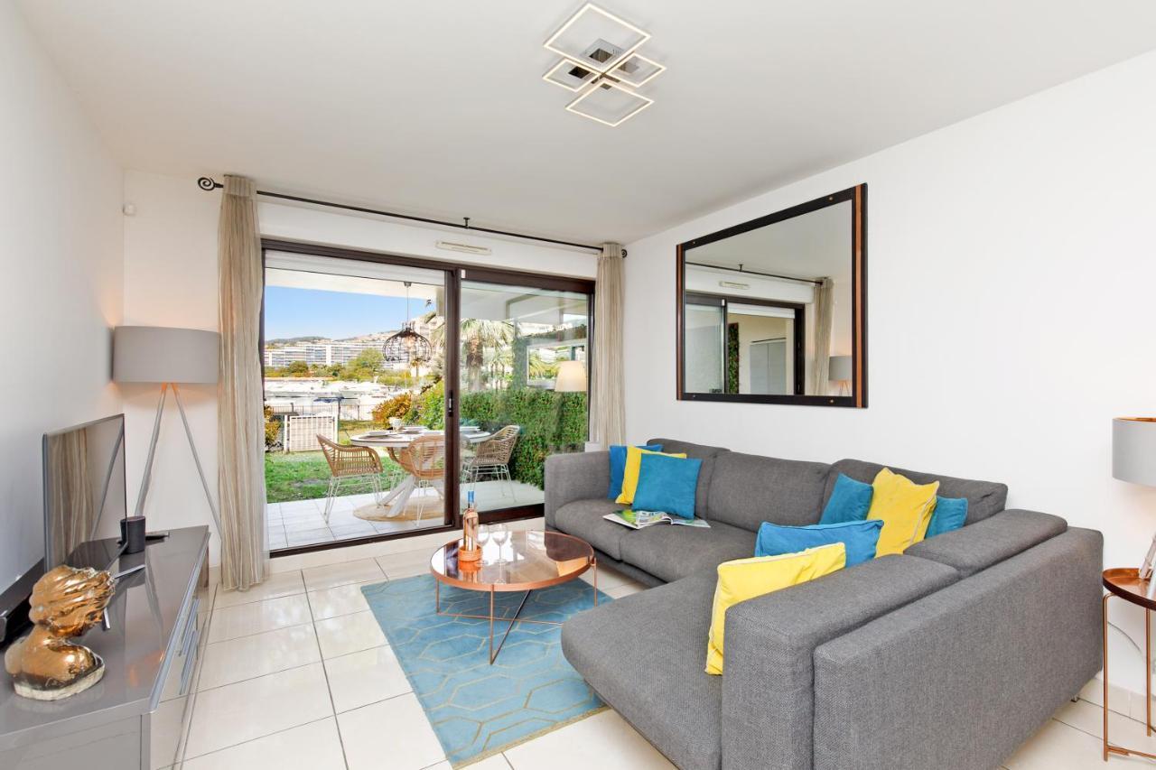 Luxury 3 Piece Garden Apartment In Cannes Marina ماندوليو لا نابول المظهر الخارجي الصورة